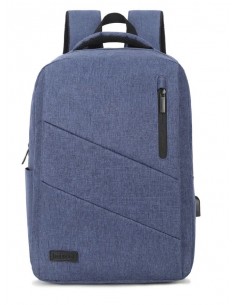 SUBBLIM City Backpack maletines para portátil 39,6 cm (15.6") Mochila Azul