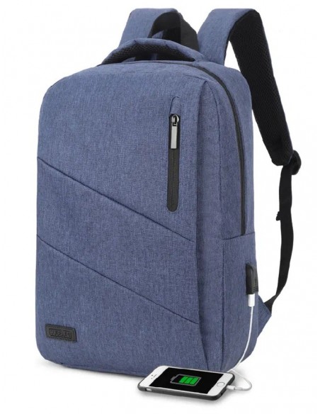 SUBBLIM City Backpack maletines para portátil 39,6 cm (15.6") Mochila Azul