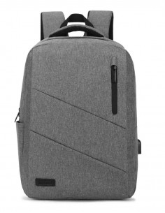 SUBBLIM City Backpack maletines para portátil 39,6 cm (15.6") Mochila Gris