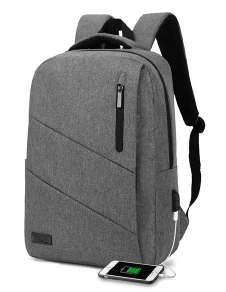 SUBBLIM City Backpack maletines para portátil 39,6 cm (15.6") Mochila Gris