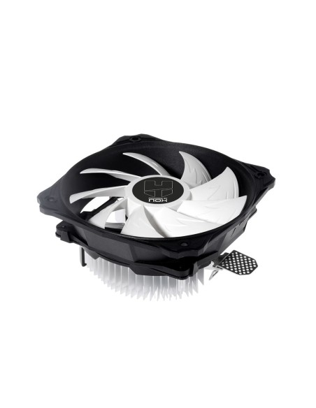 NOX H-112 Procesador Enfriador 12 cm Aluminio, Negro, Blanco