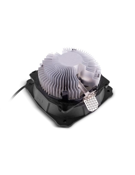 NOX H-112 Procesador Enfriador 12 cm Aluminio, Negro, Blanco