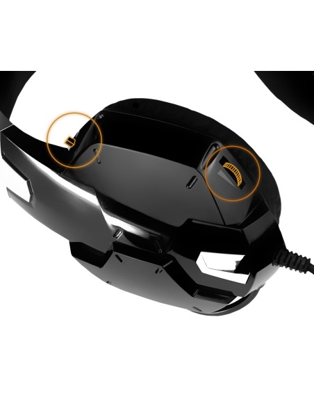 Krom Kopa Auriculares Diadema Conector de 3,5 mm Negro