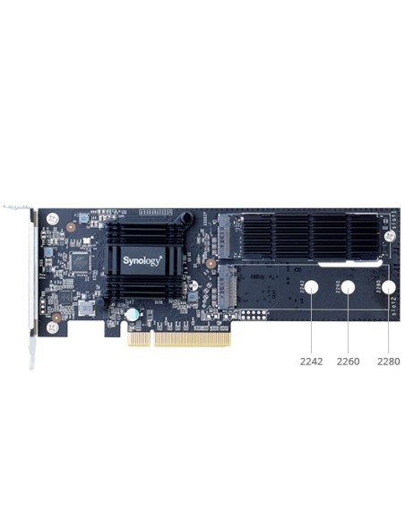 Synology M2D18 tarjeta y adaptador de interfaz Interno M.2