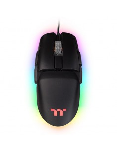 Thermaltake Argent M5 RGB ratón Ambidextro USB tipo A Óptico 16000 DPI