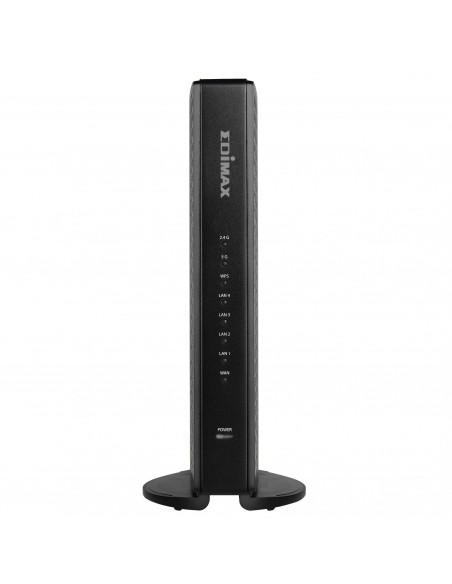 Edimax BR-6473AX router inalámbrico Gigabit Ethernet Doble banda (2,4 GHz   5 GHz) Negro