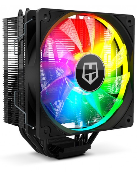 NOX Hummer H-224 Procesador Enfriador 12 cm Negro
