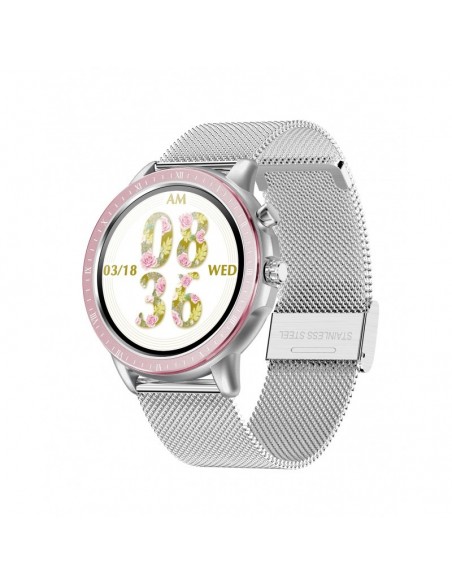 DCU Advance Tecnologic 34157050 reloj deportivo Pantalla táctil Bluetooth Plata