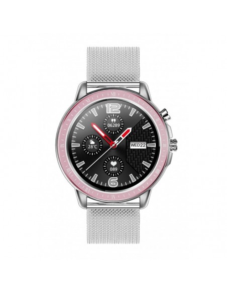 DCU Advance Tecnologic 34157050 reloj deportivo Pantalla táctil Bluetooth Plata