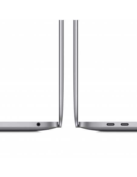 Apple MacBook Pro Portátil 33,8 cm (13.3") 2560 x 1600 Pixeles Apple M 8 GB 256 GB SSD Wi-Fi 6 (802.11ax) macOS Big Sur Gris