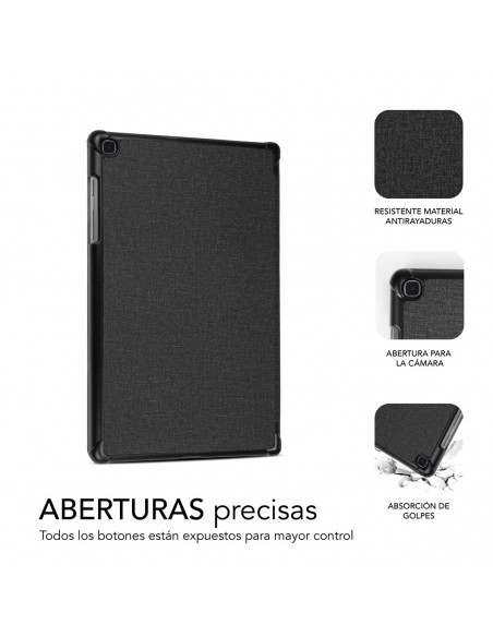 SUBBLIM FUNDA TABLET SAMSUNG TAB A7 10.4'' T500 T505 NEGRO 26,4 cm (10.4")