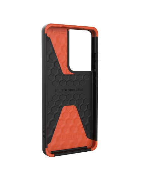 Urban Armor Gear Civilian funda para teléfono móvil 17,3 cm (6.8") Negro, Naranja