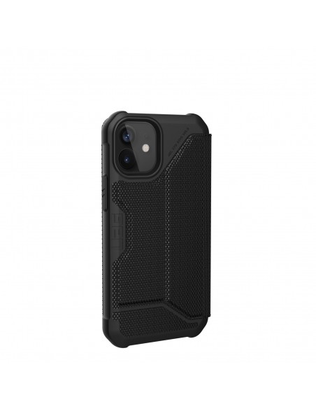 Urban Armor Gear Metropolis funda para teléfono móvil 13,7 cm (5.4") Folio Negro