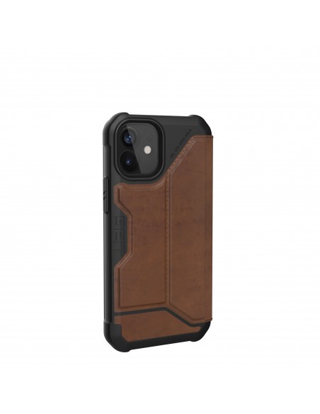 Urban Armor Gear Metropolis funda para teléfono móvil 13,7 cm (5.4") Folio Negro