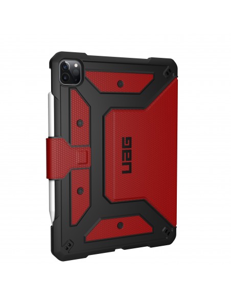 Urban Armor Gear Metropolis 32,8 cm (12.9") Folio Negro, Rojo