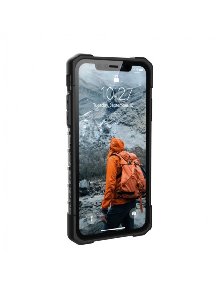 Urban Armor Gear 111713113131 funda para teléfono móvil 15,5 cm (6.1") Folio Negro, Gris, Translúcido