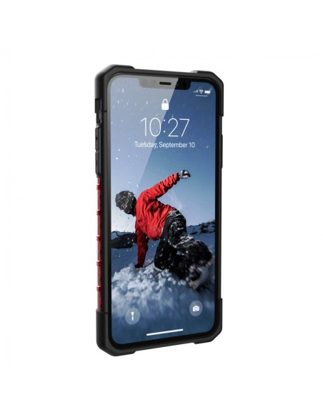 Urban Armor Gear 111723119393 funda para teléfono móvil 16,5 cm (6.5") Folio Negro, Rojo