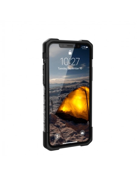 Urban Armor Gear 111703114343 funda para teléfono móvil 14,7 cm (5.8") Folio Negro, Gris, Translúcido