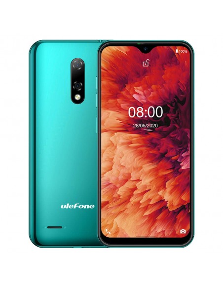 Ulefone Note 8P 14 cm (5.5") SIM doble Android 10.0 4G MicroUSB 2 GB 16 GB 2700 mAh Verde