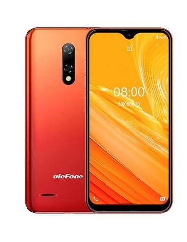 Ulefone Note 8 14 cm (5.5") SIM doble Android 10.0 3G MicroUSB 2 GB 16 GB 2700 mAh Rojo