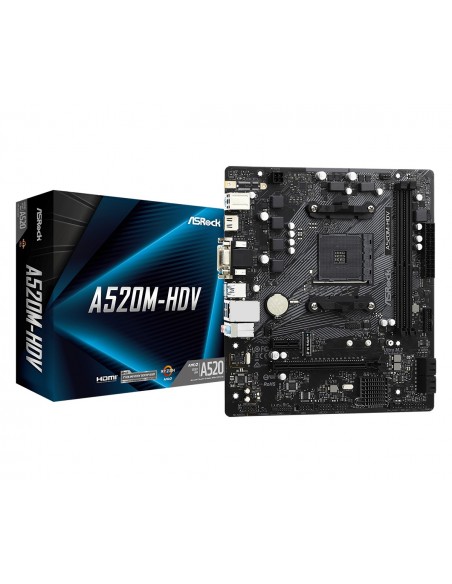 Asrock A520M-HDV Zócalo AM4 micro ATX