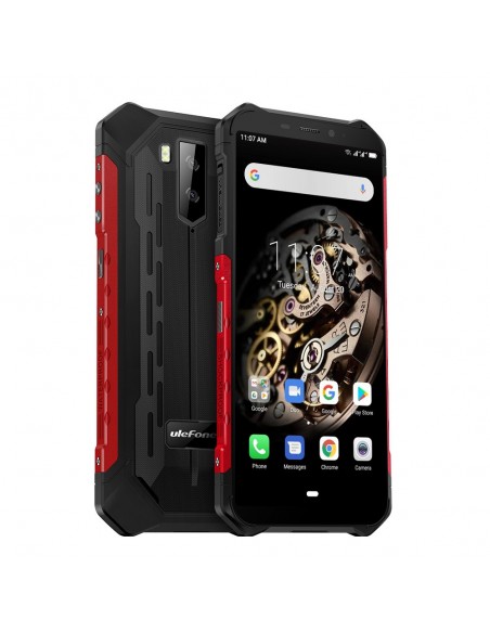 Ulefone Armor X5 14 cm (5.5") SIM doble Android 10.0 4G MicroUSB 3 GB 32 GB 5000 mAh Negro, Rojo