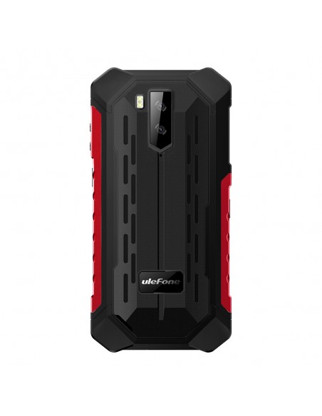 Ulefone Armor X5 14 cm (5.5") SIM doble Android 10.0 4G MicroUSB 3 GB 32 GB 5000 mAh Negro, Rojo