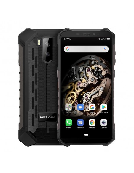 Ulefone Armor X5 14 cm (5.5") SIM doble Android 10.0 4G MicroUSB 3 GB 32 GB 5000 mAh Negro