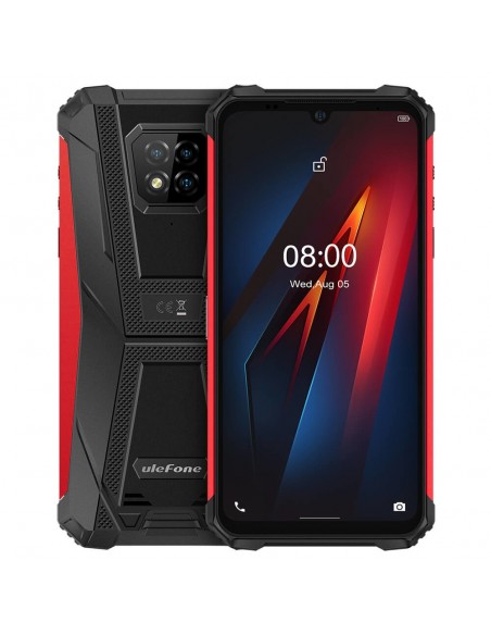 Ulefone Armor 8 15,5 cm (6.1") SIM doble Android 10.0 4G USB Tipo C 4 GB 64 GB 5580 mAh Rojo