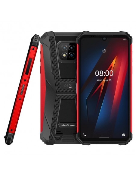 Ulefone Armor 8 15,5 cm (6.1") SIM doble Android 10.0 4G USB Tipo C 4 GB 64 GB 5580 mAh Rojo