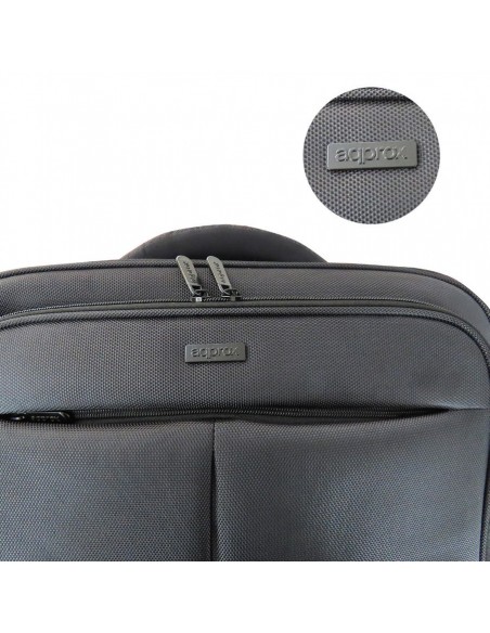 Approx appNB601 maletines para portátil 39,6 cm (15.6") Maletín Negro