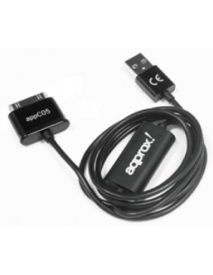Approx appC05 cable de teléfono móvil Negro 1 m USB A Samsung 30-pin