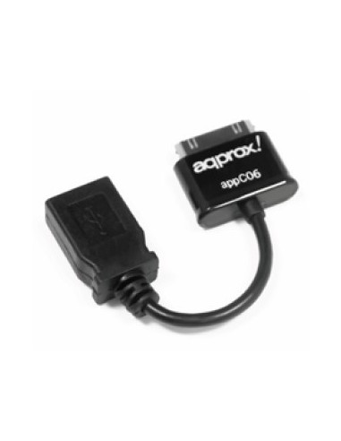 Approx appC06 USB 2.0 30-pin Negro