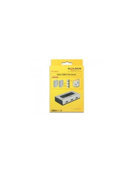DeLOCK 87663 interruptor de video HDMI
