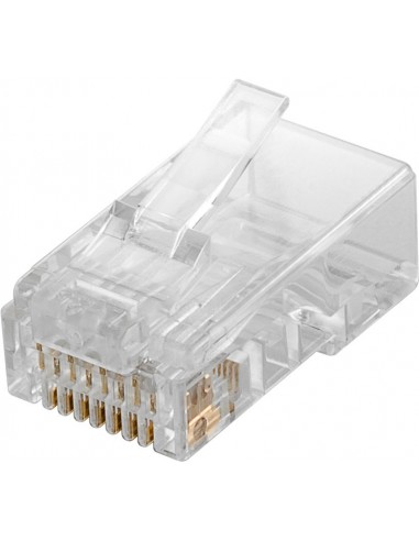 Goobay 93828 conector RJ45 Transparente