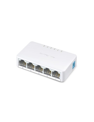 Mercusys MS105 switch Fast Ethernet (10 100) Blanco
