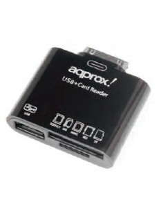 Approx appCRS lector de tarjeta Samsung 30-pin Negro