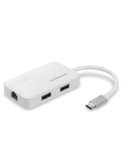 Edimax EU-4308 hub de interfaz USB 3.2 Gen 1 (3.1 Gen 1) Type-C 5000 Mbit s Blanco
