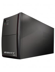 Eightt ES1050 sistema de alimentación ininterrumpida (UPS) En espera (Fuera de línea) o Standby (Offline) 1050 VA