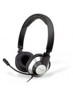Creative Labs ChatMax HS-720 Auriculares Diadema Negro, Plata