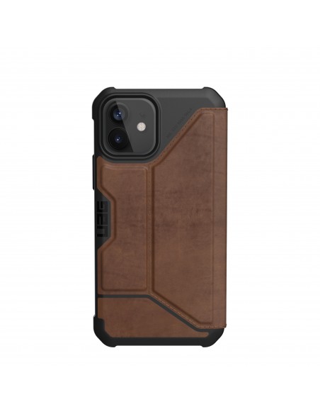 Urban Armor Gear Metropolis funda para teléfono móvil 15,5 cm (6.1") Folio Marrón