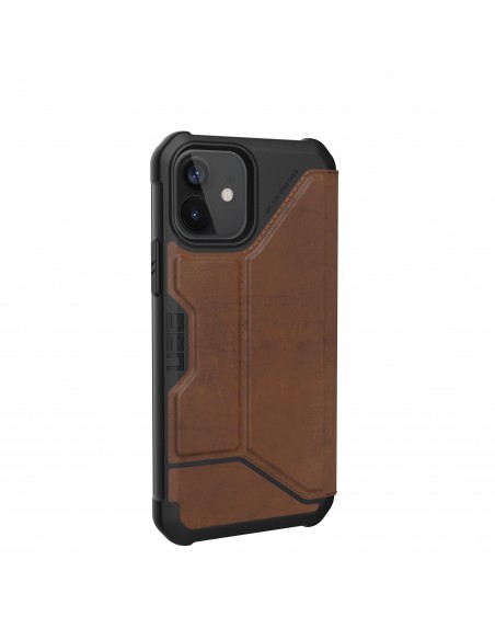 Urban Armor Gear Metropolis funda para teléfono móvil 15,5 cm (6.1") Folio Marrón