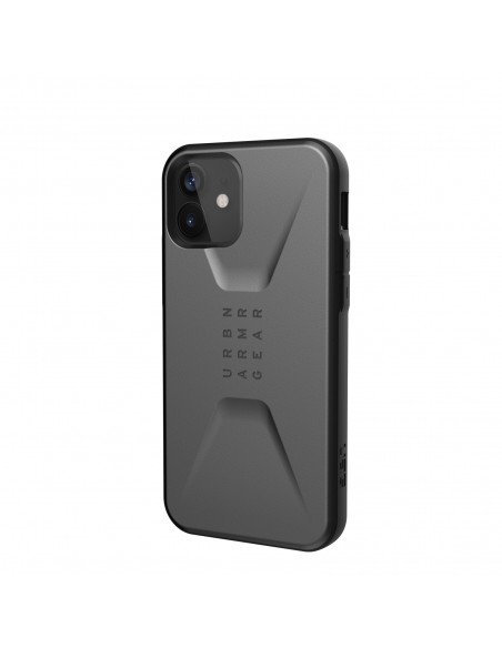 Urban Armor Gear Civilian funda para teléfono móvil 15,5 cm (6.1") Plata
