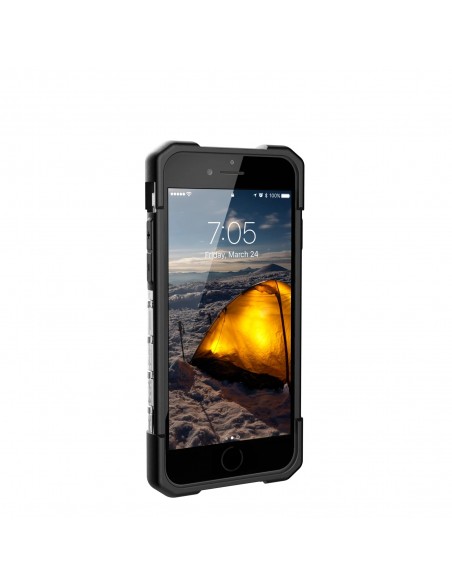 Urban Armor Gear Plasma funda para teléfono móvil 11,9 cm (4.7") Carcasa rígida Negro, Plata, Transparente