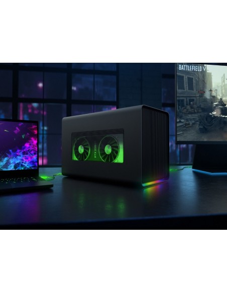 Razer Core X Chroma Negro Aluminio