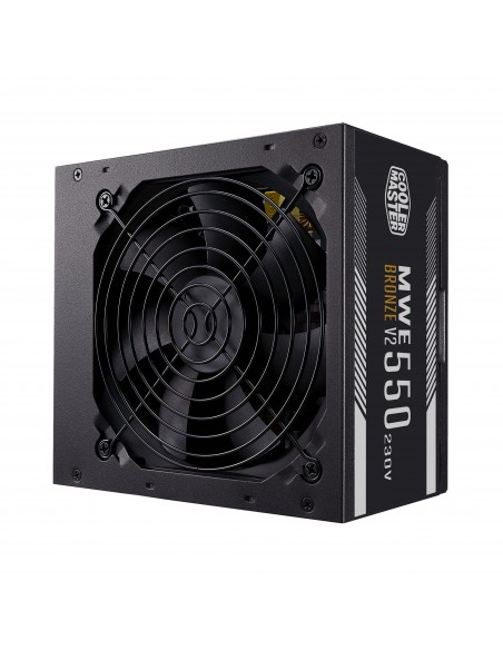 Cooler Master MWE 550 Bronze 230V V2 unidad de fuente de alimentación 550 W 24-pin ATX ATX Negro