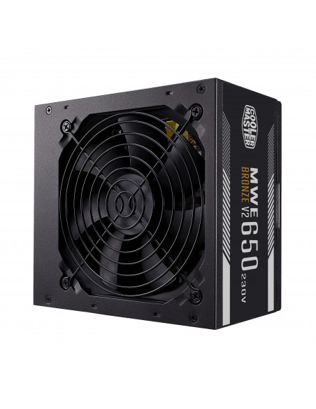 Cooler Master MWE 650 Bronze 230V V2 unidad de fuente de alimentación 650 W 24-pin ATX ATX Negro