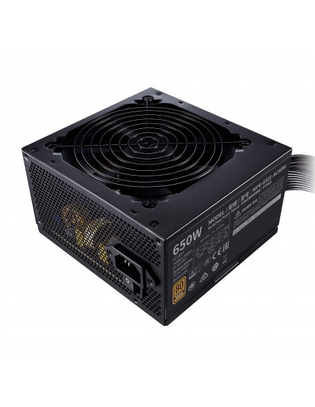 Cooler Master MWE 650 Bronze 230V V2 unidad de fuente de alimentación 650 W 24-pin ATX ATX Negro
