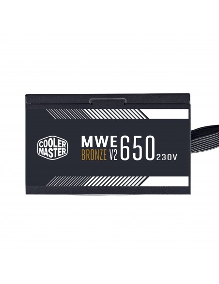 Cooler Master MWE 650 Bronze 230V V2 unidad de fuente de alimentación 650 W 24-pin ATX ATX Negro