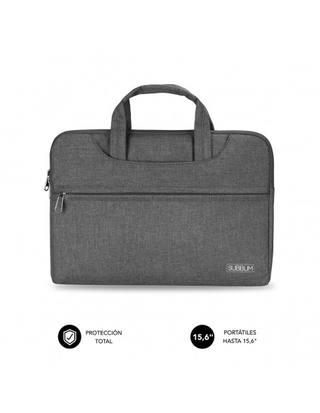 SUBBLIM Funda Ordenador Business Laptop Sleeve 15,6" Grey